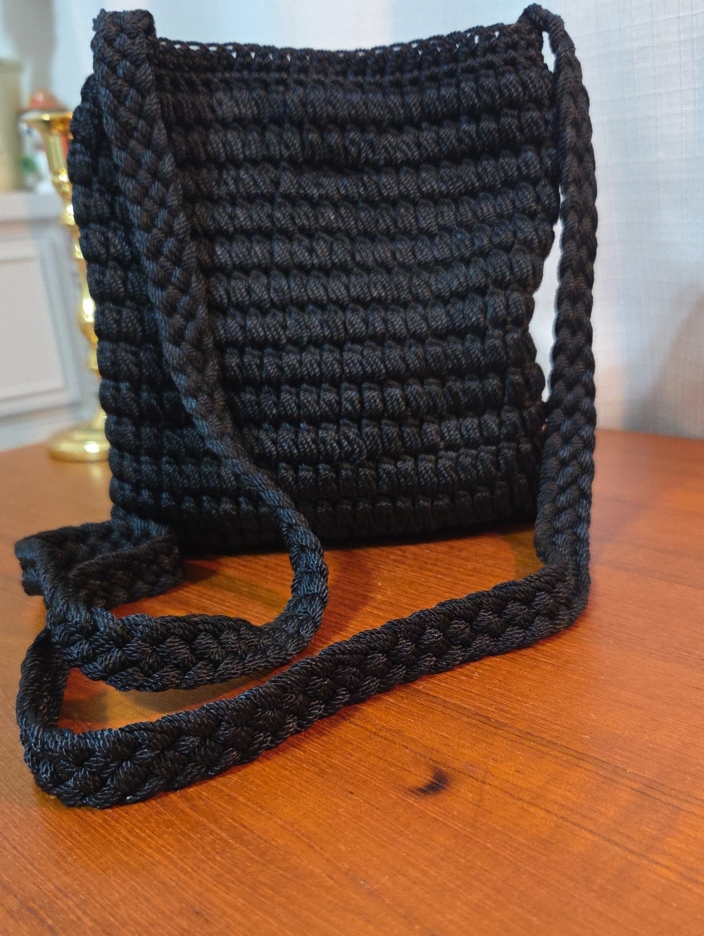 The Sak Crossbody Crocheted/Knitted Purse